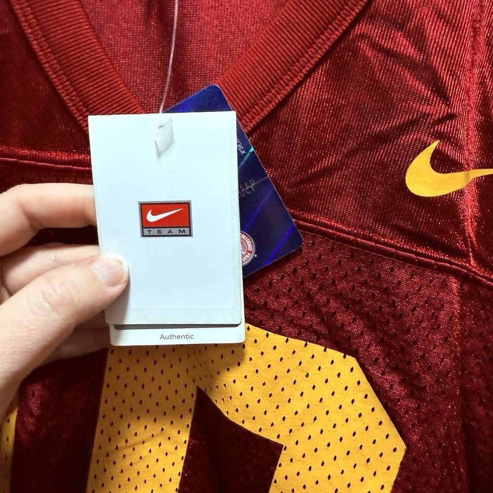 Vintage Nike USC #10 Jersey Authentic Trojans Size Large NEW WITH TAGS - Picture 6 of 6